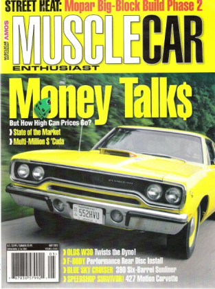 MUSCLECAR ENTHUSIAST 2005 MAY - MOTION, HEMI, 455 W30